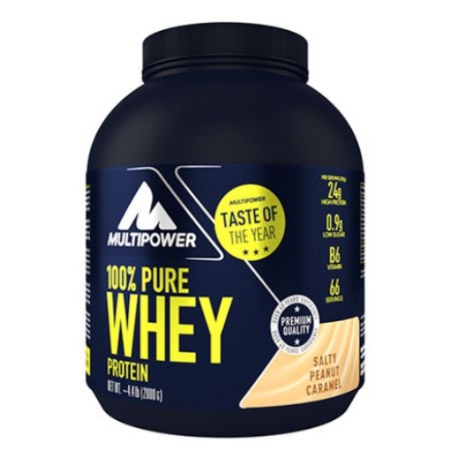 Obrázek 100% Pure Whey Protein 2000g - Slaný karamel s arašídy MPower