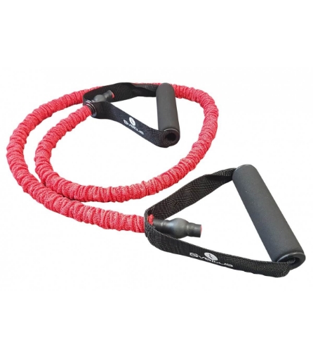 Obrázek Silová elastická tréninková trubice - Červená - Sveltus