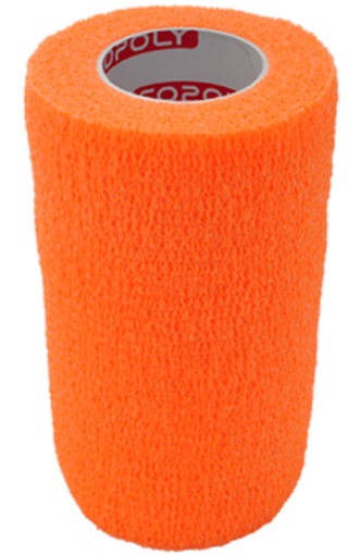 Obrázek Samolepící elastický obvaz 10 cm - Oranžová