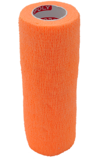 Obrázek Samolepící elastický obvaz 15 cm - Oranžová