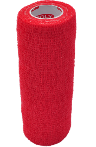 Obrázek Samolepící elastický obvaz 15 cm - Červená