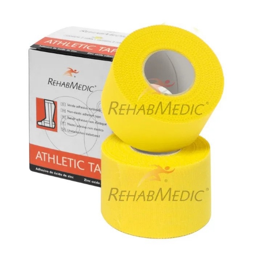 Obrázek Sportovní lepicí páska - Rehabmedic - 3,8 cm ŽLUTÁ