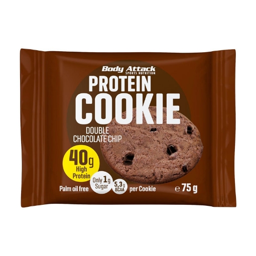 Obrázek Proteinový Sušenky - Čokoládové Lupínky 75 g Body Attack