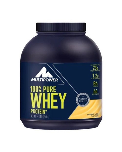 Obrázek 100% Pure Whey Protein - 2000g Banán a mléko MPower