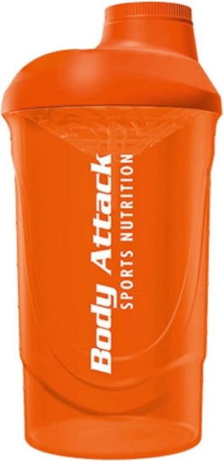 Obrázek ORANŽOVÝ SHAKER - 600ML BODY ATTACK