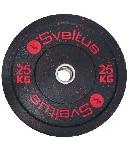 Obrázek OLYMPIJSKÝ GUMOVÝ DISK - 25KG SVELTUS