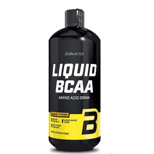 Obrázek Kapalný BCAA 1000 ml - Pomeranč BioTech