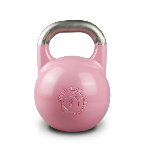 Obrázek Růžová kettlebell 8 kg - ROCKIT