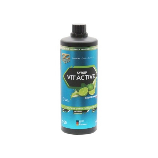 Obrázek VITACTIVE SIROP + L-KARNITIN - 1000ML ZELENÝ ČAJ