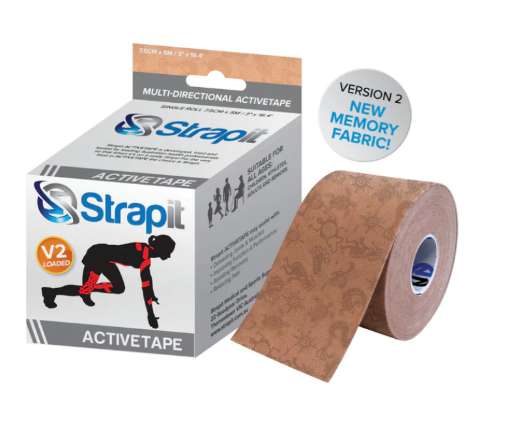 Obrázek DYNAMIC ACTIVETAPE 7,5CM x 5M - BÉŽOVÁ/BÉŽOVÁ