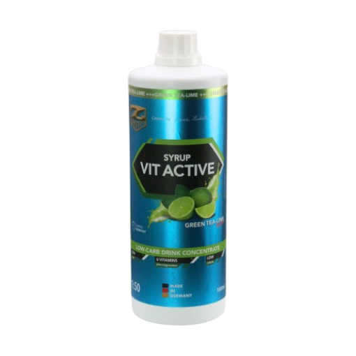 Obrázek VITACTIVE SIROP + L-KARNITIN - 1000ML ZELENÝ ČAJ