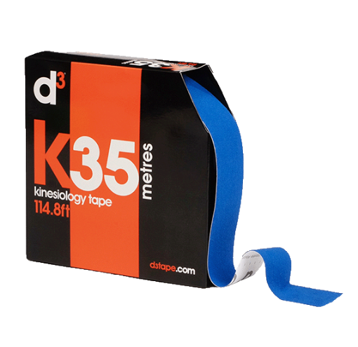 Obrázek K6.0 Kineziologická Páska Královská Modrá 5cm x 35m - d3Tape